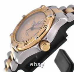 TAG HEUER 964.008-2 Professional 200m gold Dial Quartz Ladies Watch G#112159