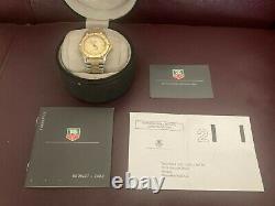 TAG Heuer Professional 2000 Gold Dial Gold Plated Watch Boxes & Papers 964.013