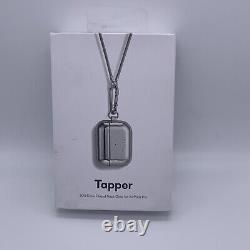 TAPPER 925 Silver-Plated Brass Airpods Pro Neck Case