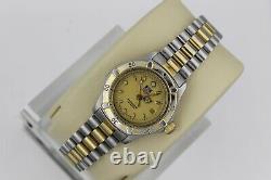 Tag Heuer 2000 WE1420. BB0307 Watch Womens Professional Gold 2-Tone Silver