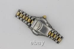 Tag Heuer 2000 WE1422. BB0307 Watch Womens White Professional Gold 2-Tone Silver