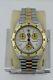 Tag Heuer 2000 White Ck1121 Gold Professional Silver Watch Mens Chronograph Ss
