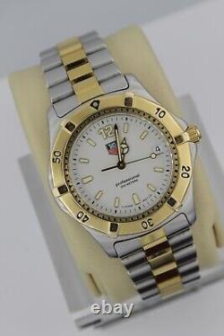 Tag Heuer 2000 White WK1120. BB0314 Professional Watch Mens Gold WK1121 Silver