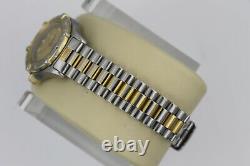 Tag Heuer 2000 Womens 964.008 Gold Silver Classic Professional Watch 2-Tone