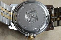 Tag Heuer 925.206 Black Gold 1500 Professional Jumbo Watch Mens BB0607 WD1220