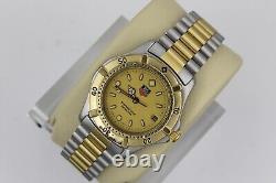 Tag Heuer Gold 964.013 Midsize Mens Womens 2000 Professional Silver Watch Sport