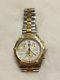 Tag Heuer Professional 2000 Ck1121 Two Tone 18k Gold Plated Ss Chronograph Watch