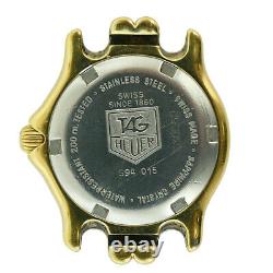 Tag Heuer Sel Linl Prof S94 015 Cream Dial Gold Plated 29mm Ladies Watch Head