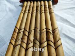 Thai Khaen Bamboo Isan Musicial Instrument Mouthorgan Professional Tradition#Am