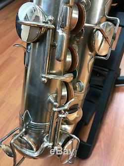 Top Vintage Evette Schaeffer- Buffet Crampon tenor sax model 4 extra trill keys