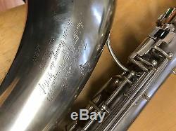 Top Vintage Evette Schaeffer- Buffet Crampon tenor sax model 4 extra trill keys