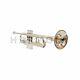 Trumpet Bb Silver Plated Expert's Choice With Hard Case And Mouthpiece