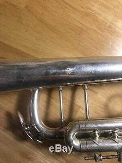 Used Bach Stradivarius Silver Trumpet Model 37