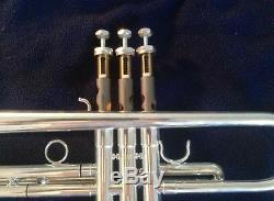 Used Schilke Professional Lightweight Trumpet model B7 s/n 58795 (mid-2000s)