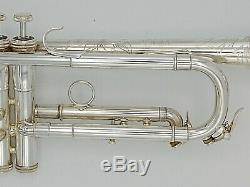 Very Nice S. E. Shires Silver Plated Severinsen Destino III Professional Trumpet