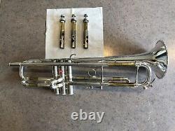 Vincent Bach Corp. Stradivarius Mt. Vernon Silver Bb Trumpet (1957)
