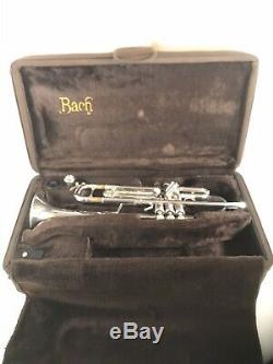 Vincent Bach Stradivarius Model 37 Silver-Plated Professional Trumpet Polished