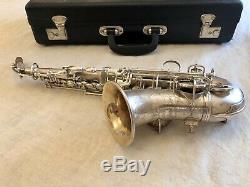 Vintage 1926 C. G. Conn New Wonder Chu Berry Curved Soprano Saxophone, NR