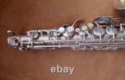 Vintage 1930's Holton 201 Revelation Silver Eb Alto Saxophone Overhauled