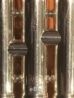 Vintage 1975 Schilke B6L BILL CHASE trumpet with tunable copper bell LEAD HORN
