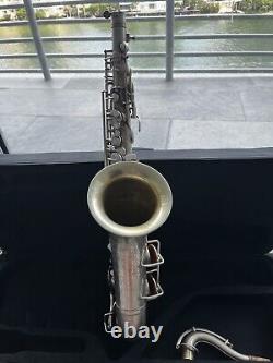 Vintage Conn / Pan American Stenciled Sherwood Master tenor Saxophone 10m Cousin