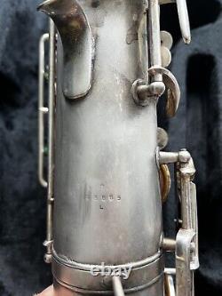 Vintage Conn / Pan American Stenciled Sherwood Master tenor Saxophone 10m Cousin