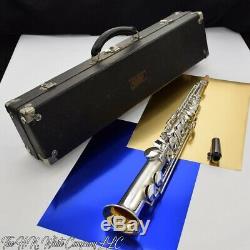 Vintage H. N. White King C Soprano Saxophone Rare and Fantastic