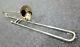 Vintage H. N. White King Silver Trombone With Case. A Steal