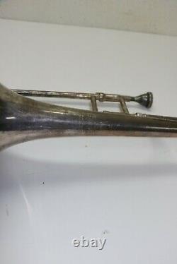 Vintage KING 3B Tenor Trombone Made in USA (All Silver) 774397 RARE READ