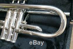 Vintage King Silver Flair 1055T Trumpet 1965-1970. New Leadpipe. #455118 Good