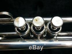 Vintage King Silver Flair 1055T Trumpet 1965-1970. New Leadpipe. #455118 Good