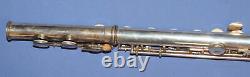 Vintage Master Student Silver Plated Flute with case