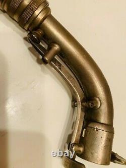 Vintage Silver Conn 6M Naked Lady Transitional Alto Saxophone Underslung Neck