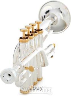 XO 1700RS Professional Series Bb/A Piccolo Trumpet Silver-plated with Rose