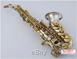 YANAGISAWA SC-9937 Soprano Saxophone Silvering Gold key Professional Soprano Sax