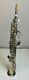 Yamaha Model Yss-875s Custom Soprano Saxophone Sn 001336 Silver-plated