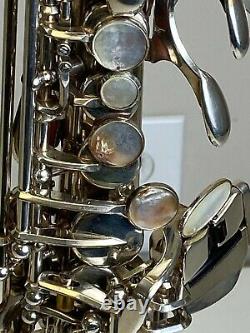 Yamaha Model YSS-875S Custom Soprano Saxophone SN 001336 Silver-Plated
