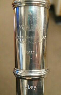 Yamaha Silver Head Flute 385 II Professionally Refurbished
