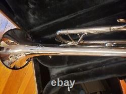 Yamaha Xeno YTR8335UGS Silver Trumpet-Gold Brass Bell, Chem Cleaned, Nice