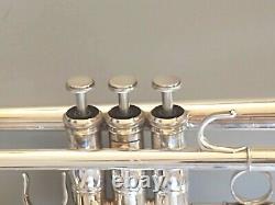 Yamaha YTR-6335HS Mike Vax Model Silver Plated Professional Trumpet with Case