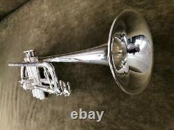 Yamaha YTR-6445 HG Mark II C trumpet in silver plate. Pristine condition