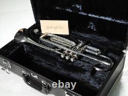 Yamaha YTR-739T Professional Silver Trumpet Good Condition! With Case