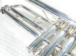 Yamaha YTR-739T Professional Silver Trumpet Good Condition! With Case