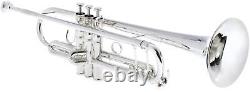 Yamaha YTR-8345II Xeno Professional Bb Trumpet Silver-plated with Gold Brass
