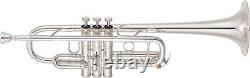 Yamaha YTR-8445 II Xeno Professional C Trumpet Silver-plated with Yellow Brass