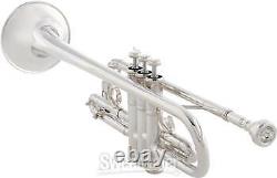 Yamaha YTR-9445NYSIII Xeno Artist Professional C Trumpet Silver-plated with YM