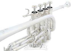 Yamaha YTR-9835 Professional Bb/A 4-Valve Piccolo Trumpet Silver-plated