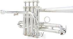 Yamaha YTR-9835 Professional Bb/A 4-Valve Piccolo Trumpet Silver-plated