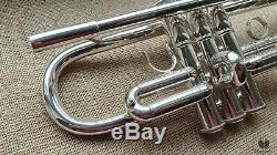 Yamaha YTR6445HS MARK II heavyweight LARGE BORE, case, mpc GAMONBRASS trumpet