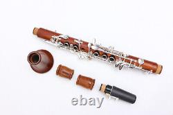 Yinfente Clarinet Professional Rosewood Body Silver Plated Key Eb Key